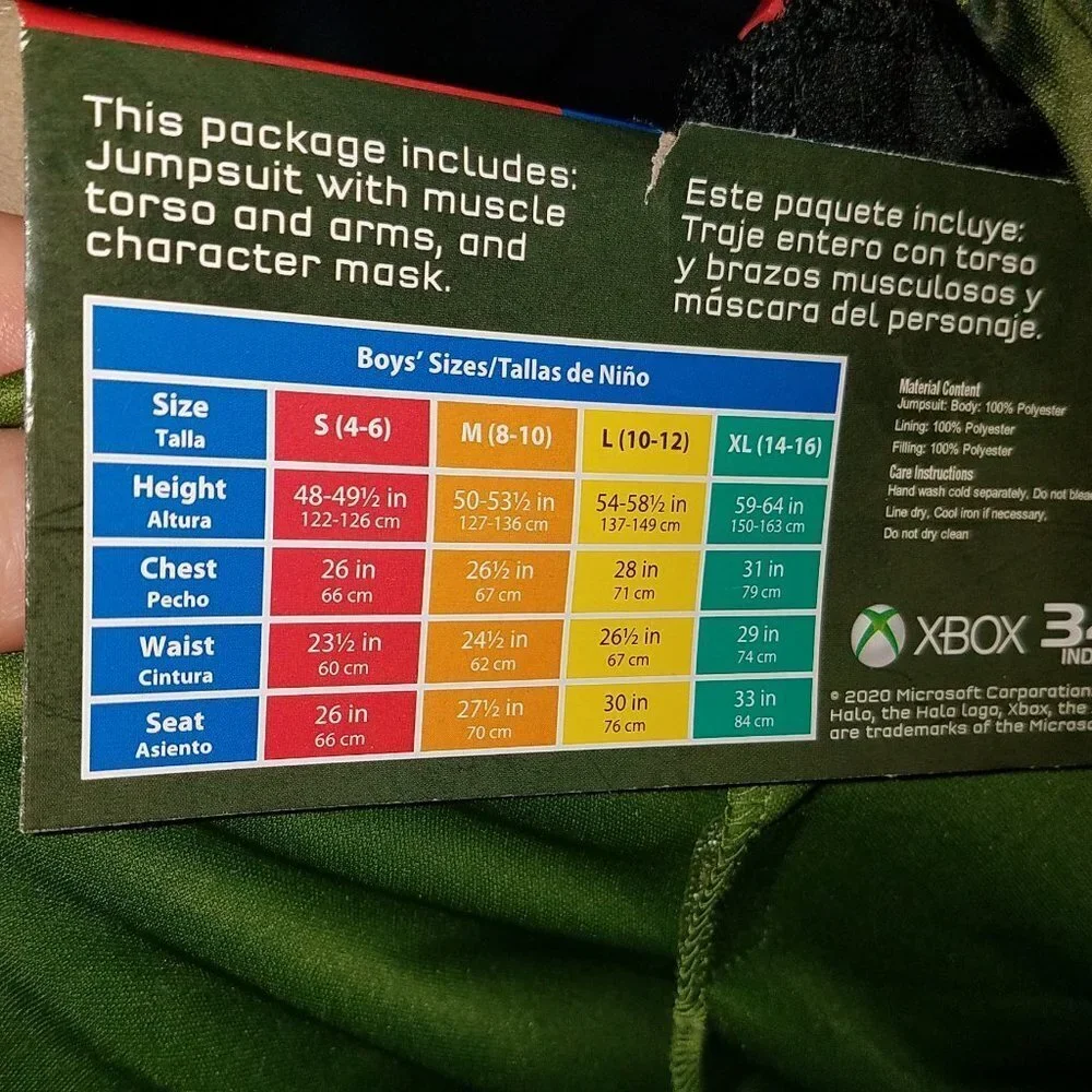 NEW Halo Infinite Master Chief Halloween Costume Small - Picture 6 of 6